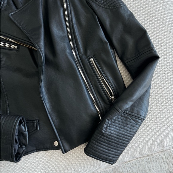 Zara Leather Jacket - Picture 3 of 7
